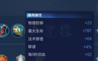 《国服小梦魇出装铭文攻略》（打造最强小梦魇的必备指南）