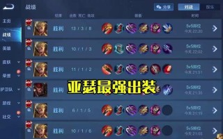 王者荣耀出装玩法攻略（向专家学习，解密王者荣耀装备搭配的最佳策略）