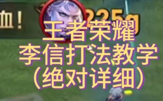 李信打法出装攻略（挑战无畏的战场，以李信为主角的战术与装备指南）