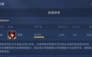 周瑜出装和铭文攻略（掌握周瑜的最佳出装和铭文搭配，成为绝世神将）