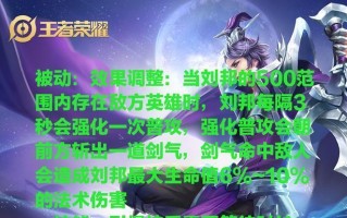 王者刘邦教学边路出装攻略（打造无敌边路王者，学习刘邦的最佳出装策略）
