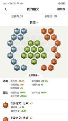 韩信战士铭文出装攻略——攻无不克，战神归来（重塑传奇，掌控战局，打造无敌韩信）-第2张图片-游趣乐园