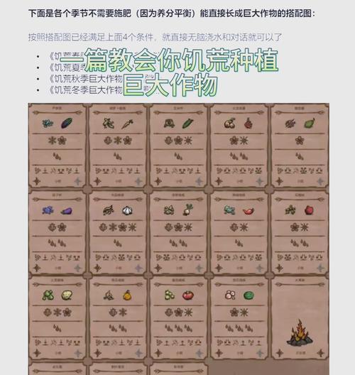 饥荒1.01攻略（轻松驾驭饥饿世界，掌握生存之道）-第2张图片-游趣乐园