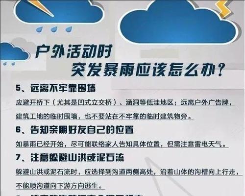 暴风雨天气游戏攻略（应对恶劣天气下的游戏挑战，让你在风雨中游刃有余）-第3张图片-游趣乐园