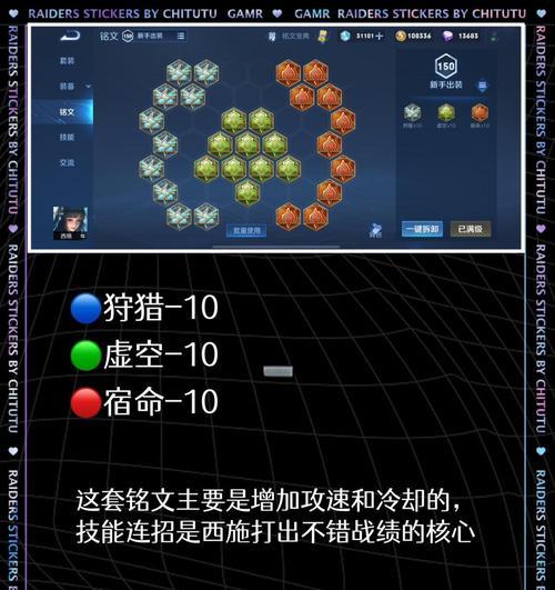 西施破军铭文出装顺序攻略（拿下比赛的必备装备及升级秘籍）-第2张图片-游趣乐园